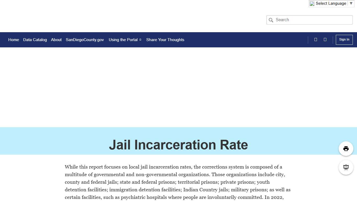 Jail Incarceration Rate