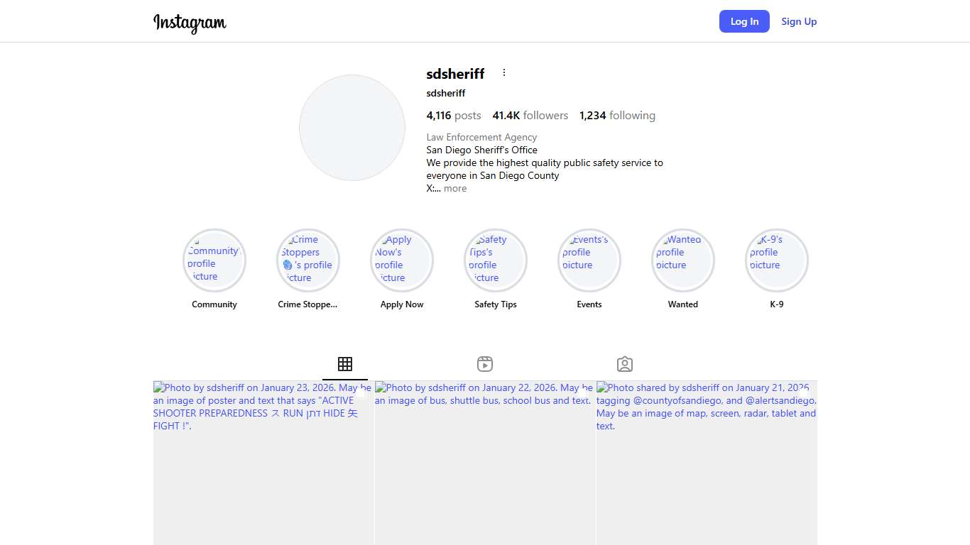sdsheriff • Instagram photos and videos